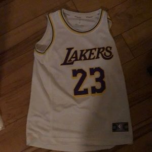 LeBron James lakers youth small jersey